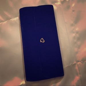 Velvet clutch purse (black)